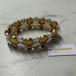 NWT: Bancroft Gold and Silver Bracelet